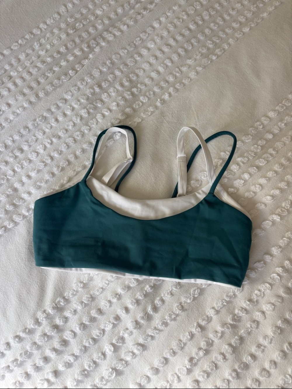 Form Double Layered Bra - Green